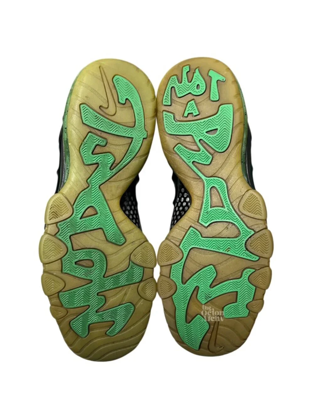 Size 9.5 Nike Barkley Posite Max - 2013 'Gamma Green' 555097-301 Pre-Owned